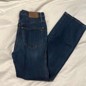 Madewell jeans 10” high rise skinny